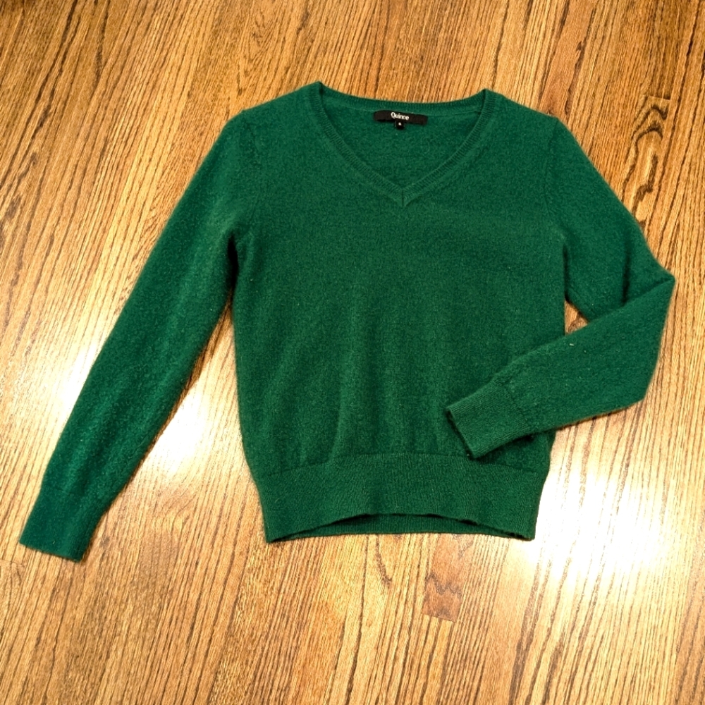 Green V-Neck Sweater by Old Navy